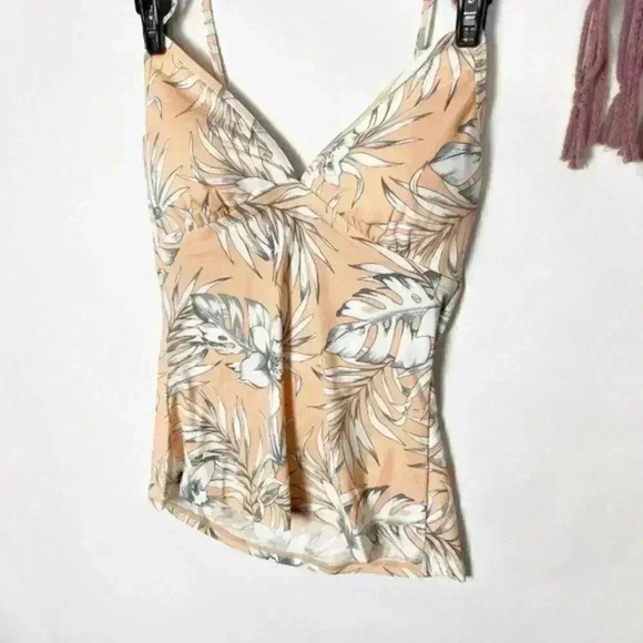 Cremieux‎ Tropic Toile Cross Back Tankini Top - Picture 4 of 5